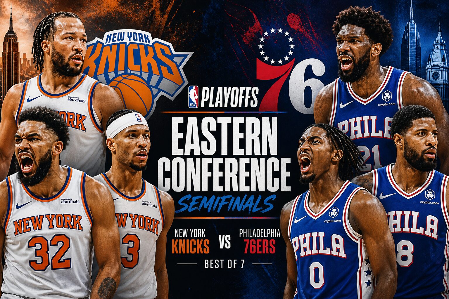 Will New York or Philadelphia Advance to Eastern Conference Finals?