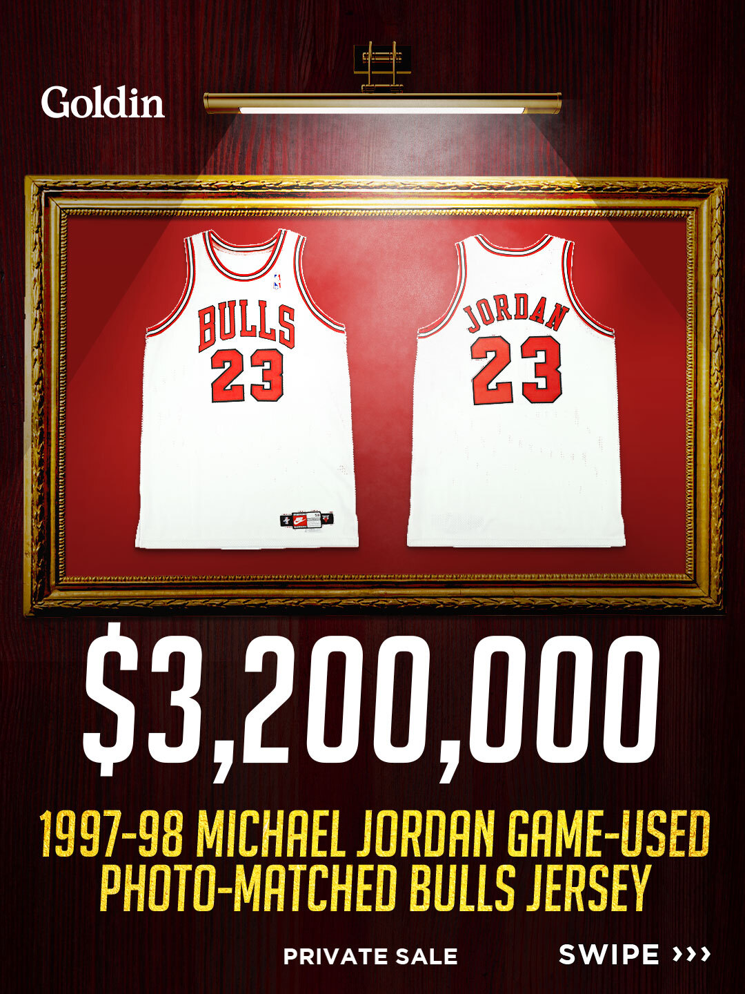 Michael Jordan’s 1997-98 Game-Worn Jersey Sells for an Incredible $3.2 Million