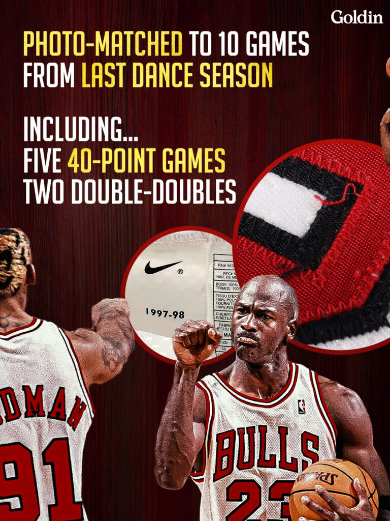 Michael Jordan’s 1997-98 Game-Worn Jersey Sells for an Incredible $3.2 Million