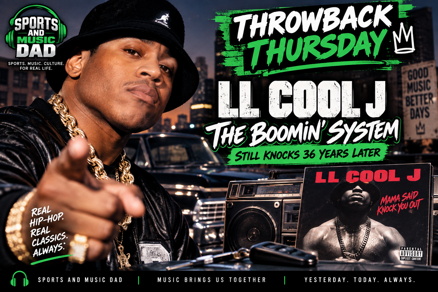 Throwback Thursday: LL Cool J’s “The Boomin’ System” Still Knocks 36 Years Later